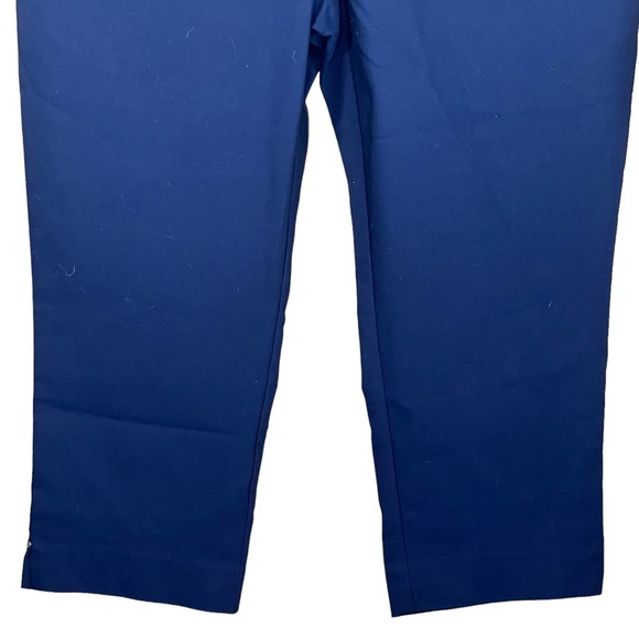 Chico’s Women’s Fabulously Slimming Navy Cropped Pants Size 3 = XL/16 EUC - Picture 3 of 14